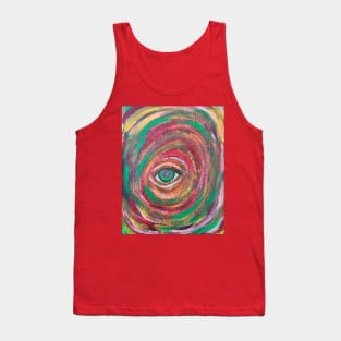 Abstract Eye Tank Top